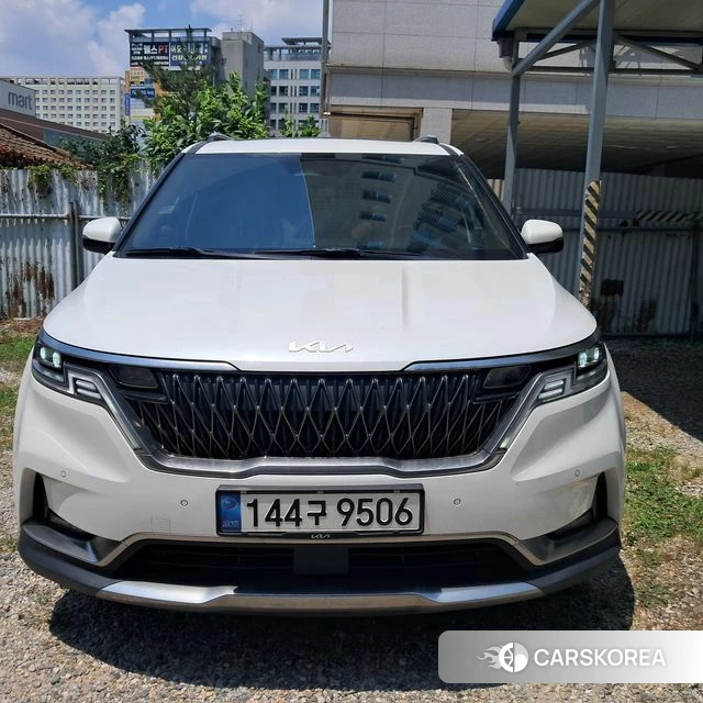 Kia Carnival 4th generation 2021 Белый из Кореи