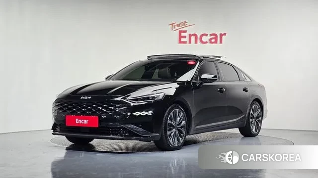 Kia K8 2021 Черный из Кореи