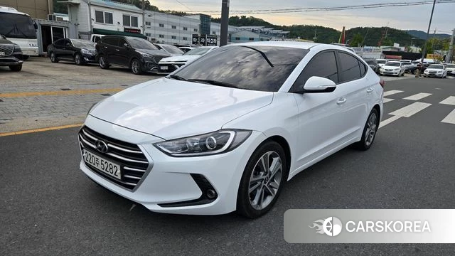Hyundai Avante AD 2018 Белый из Кореи