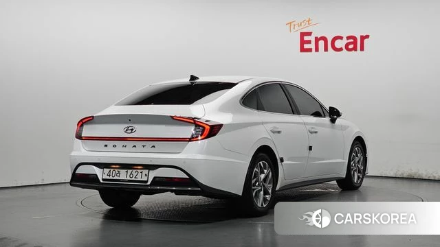 Hyundai Sonata (DN8) 2019 Белый из Кореи