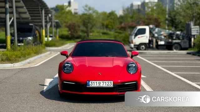 Porsche 911(992) 2023 Красный из Кореи