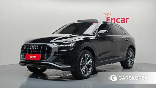 Audi Q8 (4M) 2021 Синий из Кореи