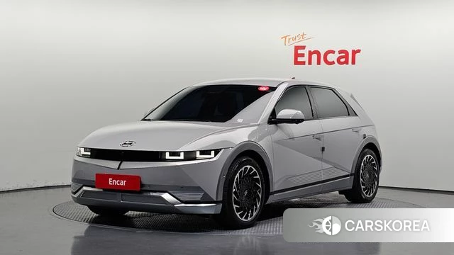 Hyundai Ionic 5 2022 Серебристо-серый из Кореи