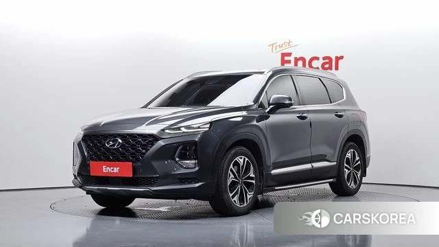 Hyundai Santa Fe TM 2018 Серый из Кореи