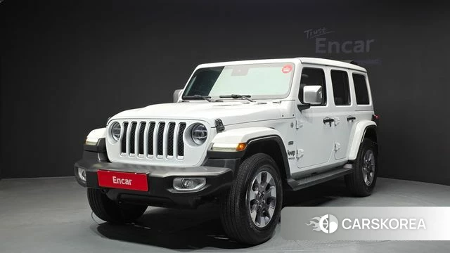 Jeep Wrangler (JL) 2021 Белый из Кореи