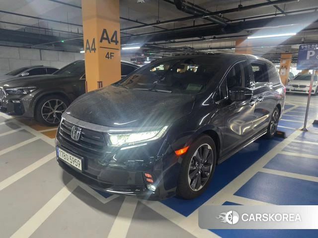 Honda Odyssey 2022 Черный из Кореи