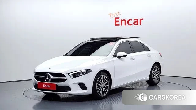 Mercedes-Benz A-Class W177 2021 Белый из Кореи