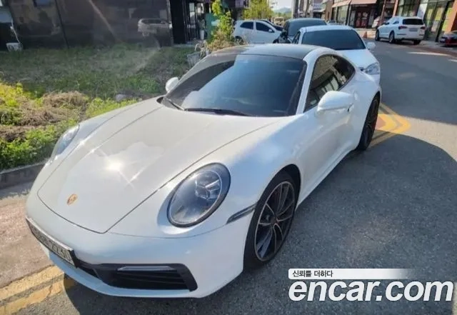 Porsche 911(992) 2021 Белый из Кореи