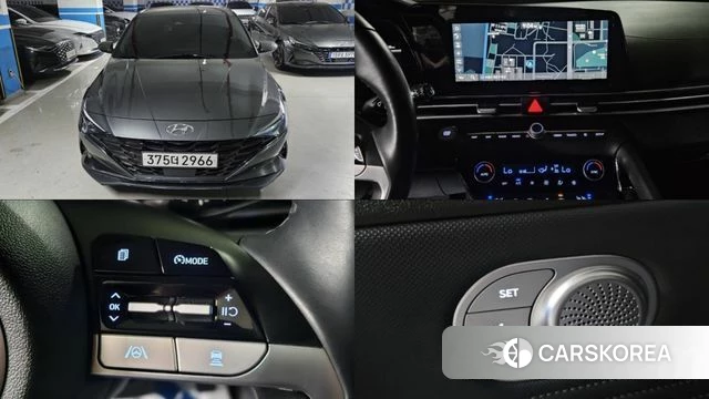 Hyundai Avante (CN7) 2022 Серый из Кореи