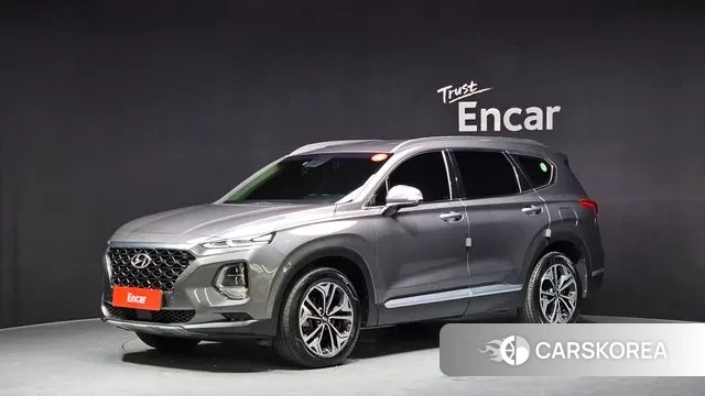 Hyundai Santa Fe TM 2020 Серый из Кореи