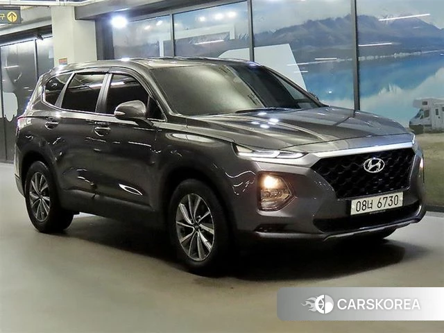Hyundai Santa Fe TM 2018 Серый из Кореи