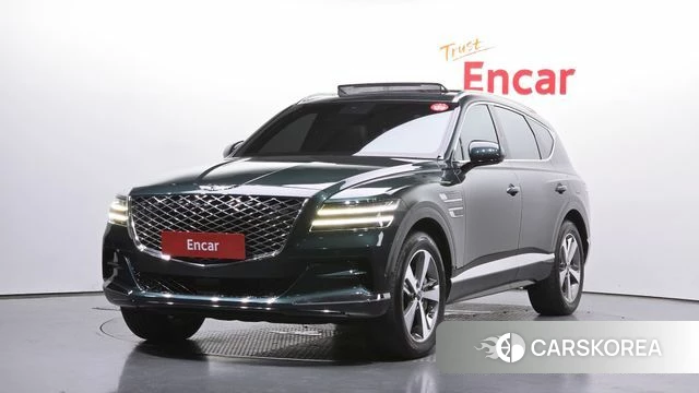 Genesis GV80 2022 Темно-зеленый из Кореи