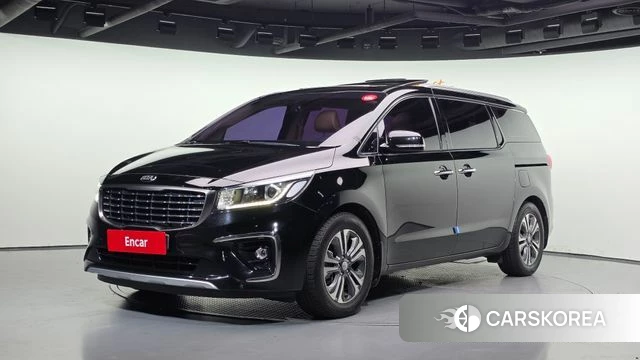 Kia The New Carnival 2018 Черный из Кореи