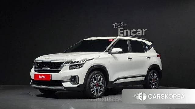 Kia Seltos 2022 Белый из Кореи