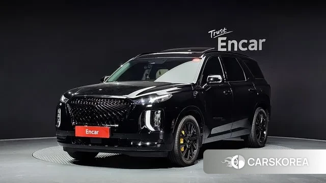 Hyundai Palisade 2022 Черный из Кореи