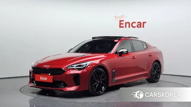 Kia Stinger Meister 2022 Красный из Кореи