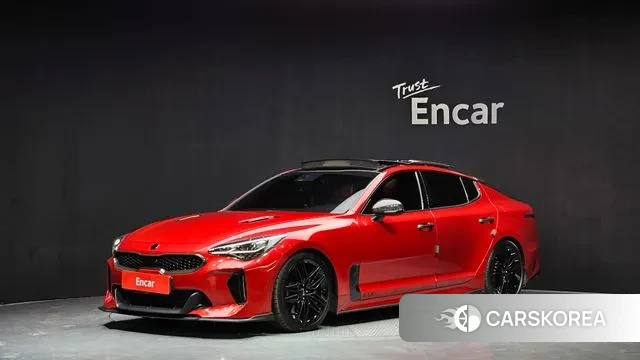 Kia Stinger 2018 Красный из Кореи
