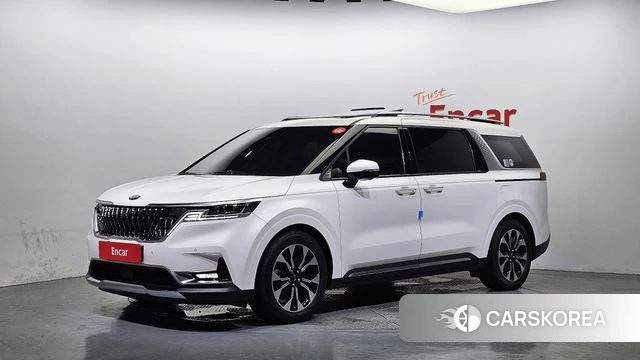 Kia Carnival 4th generation 2021 Белый из Кореи