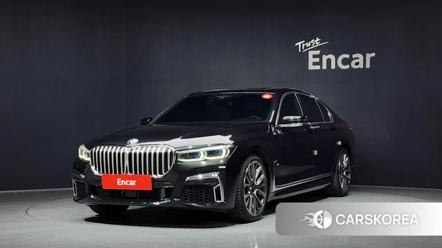 BMW 7 Series (G11) 2022 Черный из Кореи