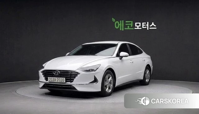 Hyundai Sonata (DN8) 2021 Белый из Кореи