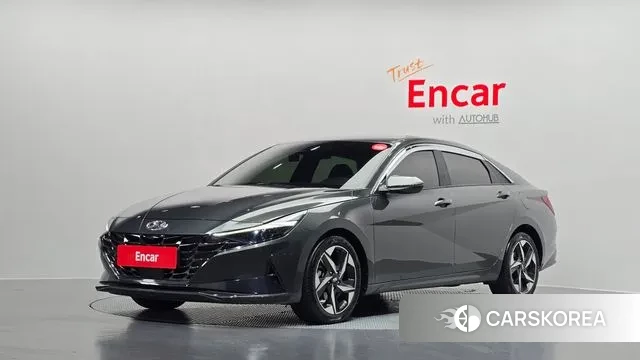 Hyundai Avante (CN7) 2020 Серый из Кореи
