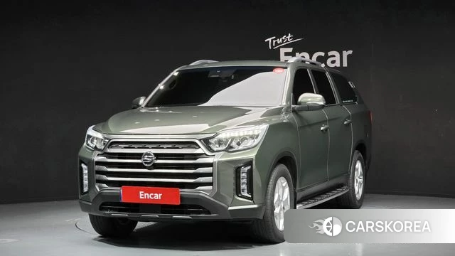 Ssangyong The New Rexton Sport 2022 Светло-зеленый из Кореи