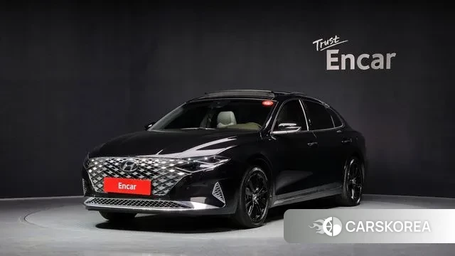 Hyundai The New Grandeur IG Hybrid 2022 Черный из Кореи