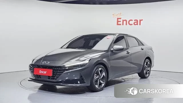 Hyundai Avante (CN7) 2022 Серый из Кореи