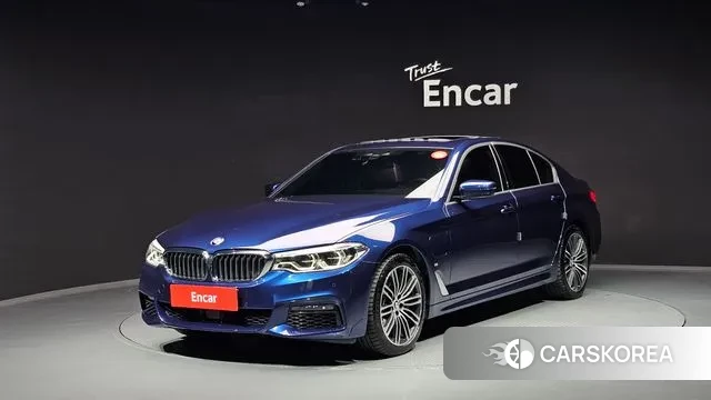 BMW 5 Series (G30) 2020 Синий из Кореи