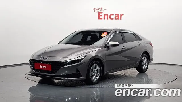 Hyundai Avante (CN7) 2020 Серебристо-серый из Кореи