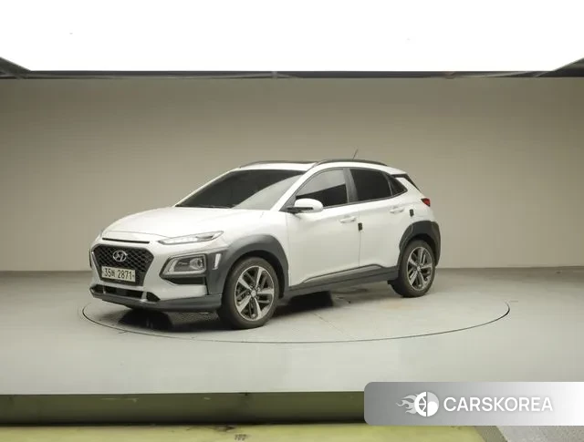 Hyundai Kona 2018 Белый из Кореи