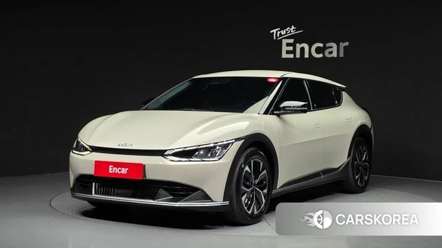 Kia EV6 2023 Серебристо-серый из Кореи