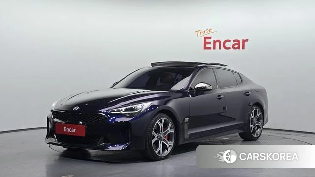Kia Stinger 2018 Синий из Кореи