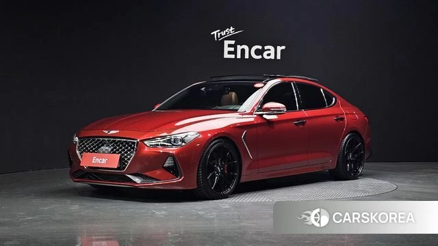 Genesis G70 2019 Красный из Кореи