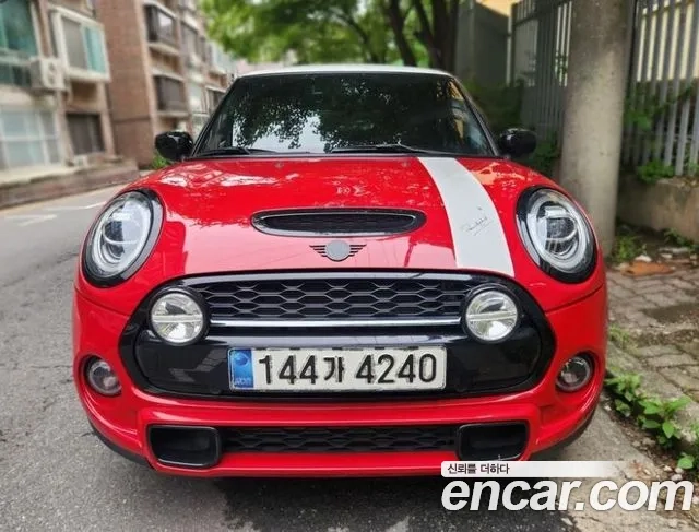Mini Cooper S 2021 Красный из Кореи