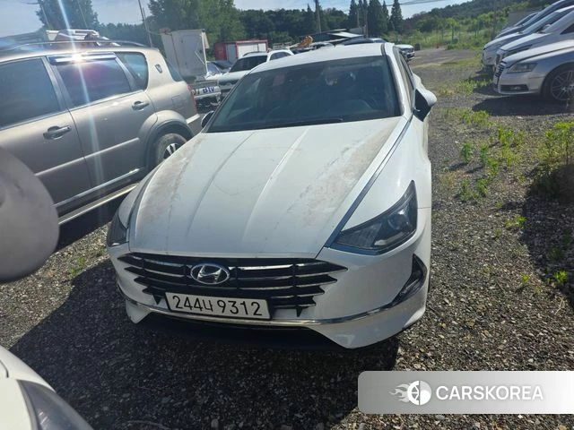 Hyundai Sonata (DN8) 2020 Белый из Кореи