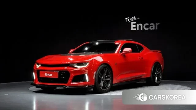 Chevrolet (GM Daewoo) All New Camaro 2018 Красный из Кореи