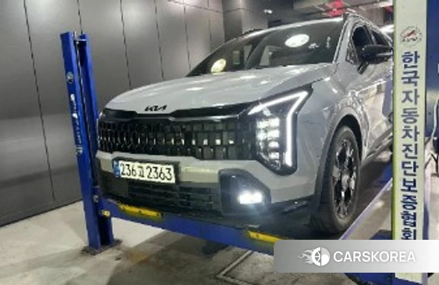 Kia The New Sportage 5th Generation Hybrid 2025 Серый из Кореи