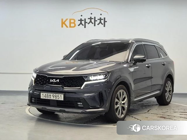 Kia Sorento 4th Generation 2021 Серый из Кореи