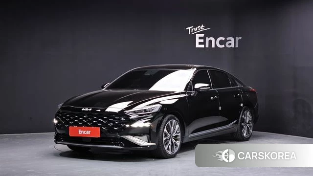 Kia K8 2021 Черный из Кореи