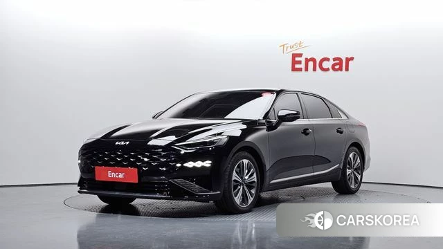 Kia K8 Hybrid 2021 Черный из Кореи