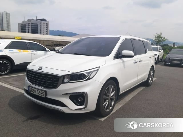 Kia The New Carnival 2018 Белый из Кореи