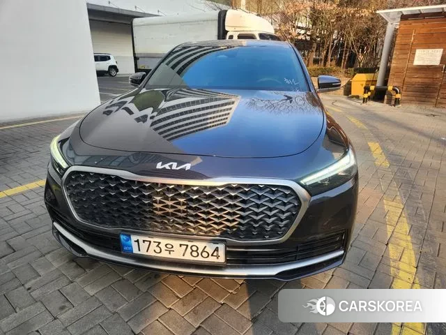 Kia The New K9 2nd generation 2022 Черный из Кореи