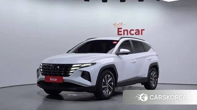 Hyundai Tucson Hybrid (NX4) 2023 Белый из Кореи