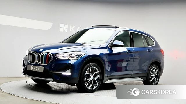 BMW X1 (F48) 2021 Синий из Кореи