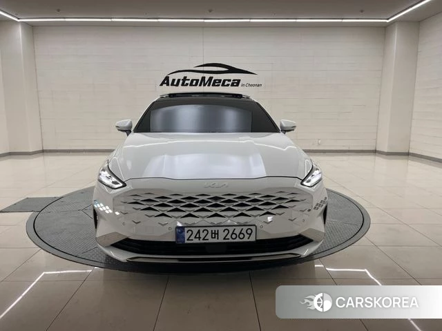 Kia K8 Hybrid 2022 Белый из Кореи