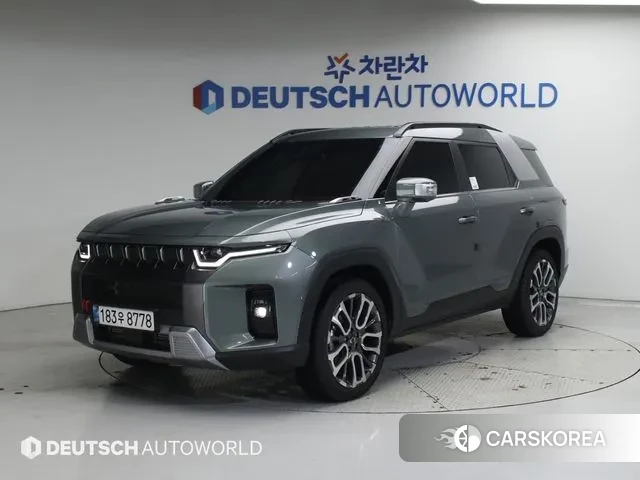 Ssangyong The New Torres 2024 Темно-зеленый из Кореи