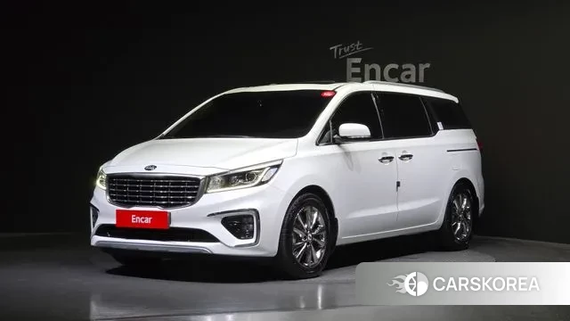 Kia The New Carnival 2018 Белый из Кореи