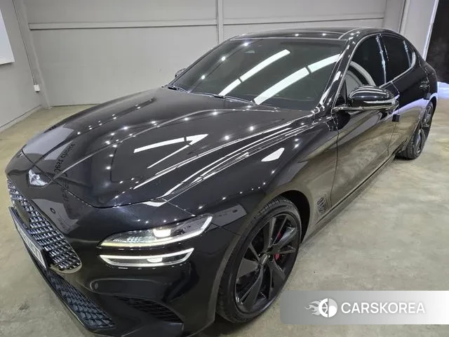 Genesis The New G70 2022 Черный из Кореи