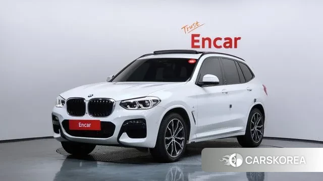 BMW X3 (G01) 2021 Белый из Кореи
